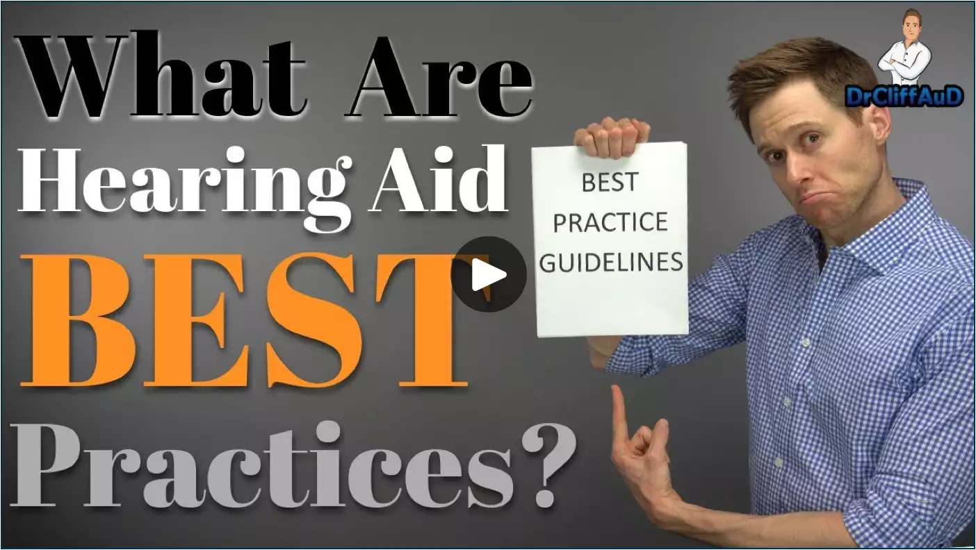 Hearing Aid Best Practices Video